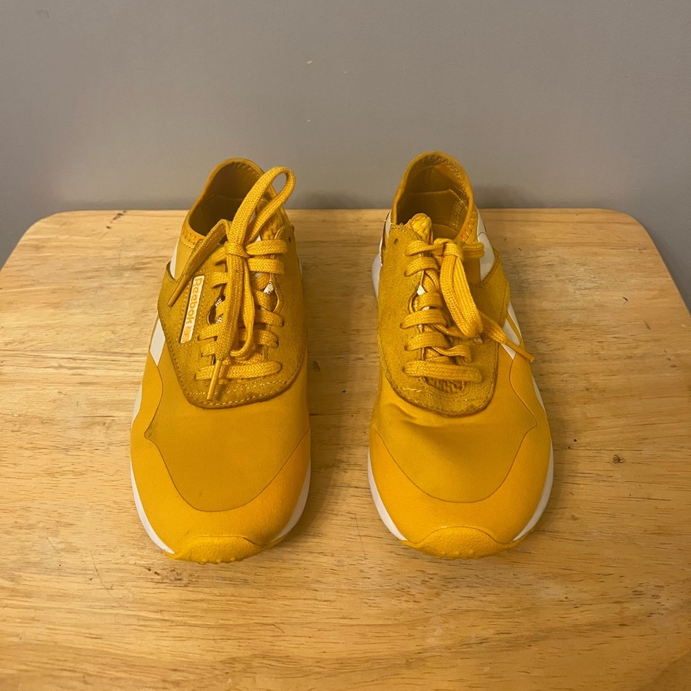 Reebok Yellow Sneakers with White Accents